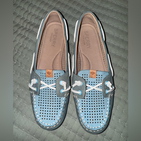 SPERRY Women's Coil Ivy Canvas Boat Shoes. Size 8. NWOT No box - Picture 1 of 11